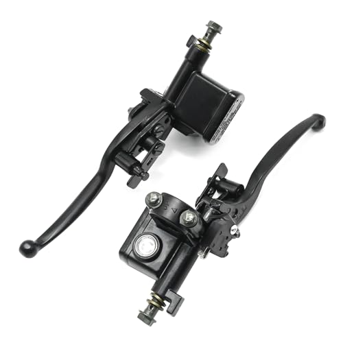 Vkinman 7/8" 22mm Right & Left Hand Brake Master Cylinder Replacement for GY6 50cc 110cc 125cc 150cc 250cc Replacement for Taotao Replacement for Sunl Scooter Moped ATV4 Wheeler Dirt Pit Bike