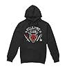 Stranger Things Hellfire Club Invert Unisex Hoodie, Black, X-Large #3