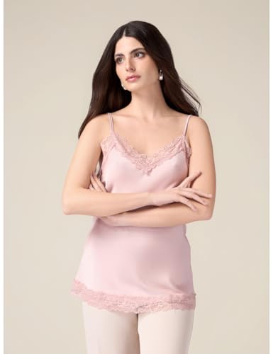 Oltre: Top Lingerie In Raso E Pizzo Rosa. L Stagione Primavera Estate 2025. - 2