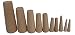 SeaLux Marine Tapered Conical Thru-hull Emergency soft Wood Plugs Set of 10 for small hull