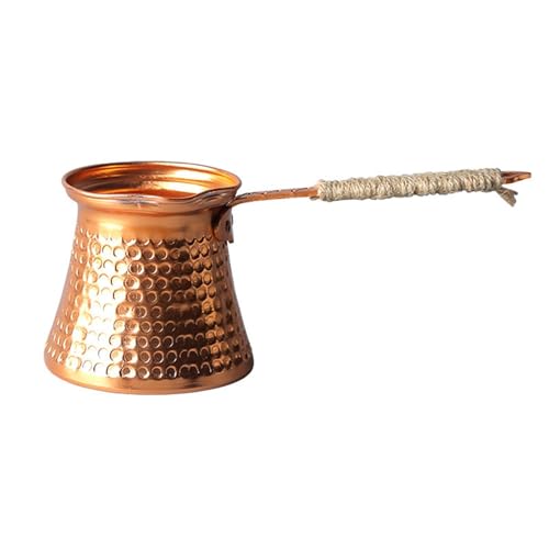 Image of Turkish Coffee Pot Pouring Melting Accessories Copper Tea Maker Coffee Maker | 1 Piece Turkish Coffee Pot