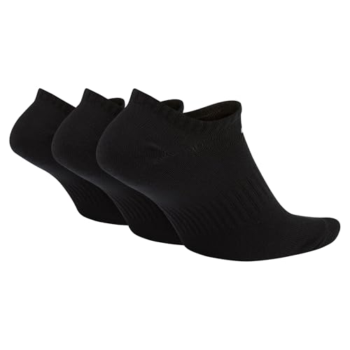Image of Nike Unisex Adult Everyday Lightweight Training No-Show Socks (3-Pack) | Mens and Womens