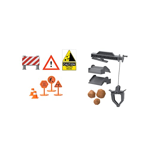 Cat I:DV$KEPK12962 Construction Toys, Store N Go Construction Playset With Travel Case, Ages 3+, 2 Little Machines Vehicles & Assortment Of Construction Site Accessories thumb #3