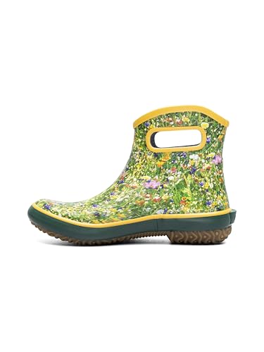 BOGS, Women's, Patch Ankle - Garden, Grass Multi, 8, Medium
