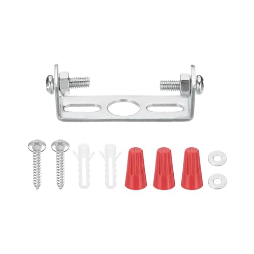 PATIKIL 45mm (1.8") Universal Light Fixture Mounting Bracket Kit, Light Crossbar Ceiling Light Plate with Screw for Wall Lights Ceiling Lighting Pendant Chandelier