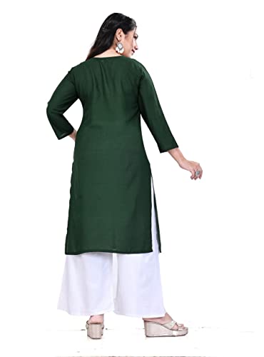Image of Women Rayon Regular Kurti