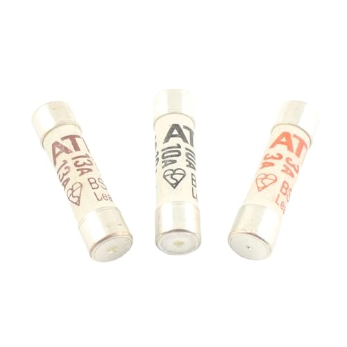 Fusible BS1362 3A remplacez vos cartouches grillées 6 x 25 mm et évitez les pannes de courant