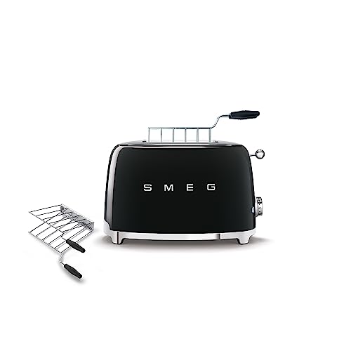 Smeg 2-Slice Toaster with Sandwich Racks