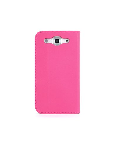 ForestGreen FHBL-205PNK Premium Folio Case for LG Optimus G Pro with Screen Protector Film - Retail Packaging - Pink