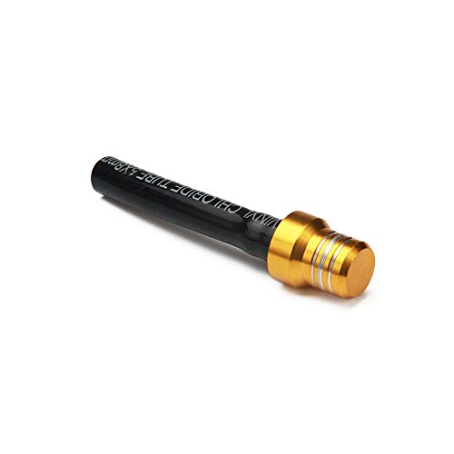 Image of Dirt Bike Gas Cap Vent Hose 3 Pcs Fuel Tank Valve Tube Breather CNC Universal for 50-450cc DRZ RM LTZ ATV Dirt Pit Bike Gold
