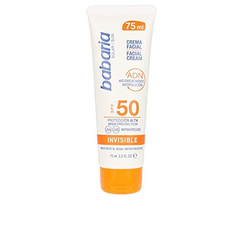 Babaria – Crema facial protección solar invisible – 75 ml