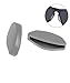 Anti Slip Nose Pads Replacement for Oakley Frogskins Range OO9284 OO9284A/Frogskins Hybrid OO9289 Sunglasses Frame, Silicone Soft Nose Pieces - Grey Regular Size