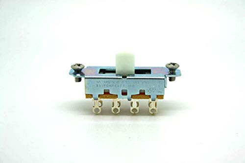 Switchcraft 3 Position Slide Switch For Fender Mustang Or Duosonic #11D1049X White (1)