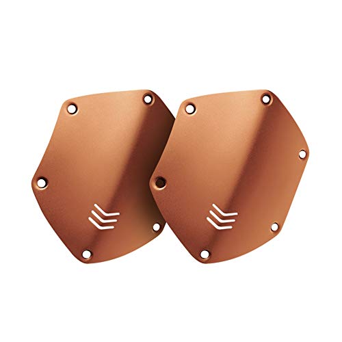 V-Moda Kit de Coques Personnalisables M-200 en Métal Finition Rust Orange