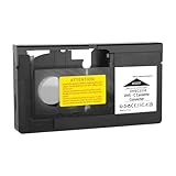 [Compatible S-VHS-C SVHS] : Permet la conversion de diverses cassettes S-VHS-C SVHS en VHS-C VHS. Pour Tous vos appareils de montage vidéo, y compris les cassettes 12 mm standard, peuvent être utilisés pour vos loisirs à domicile. Compatible avec Pour tous les caméscopes, y compris les convertisseurs VHS motorisés, il vous permet de convertir facilement et instantanément toutes vos cassettes VHS en vidéo