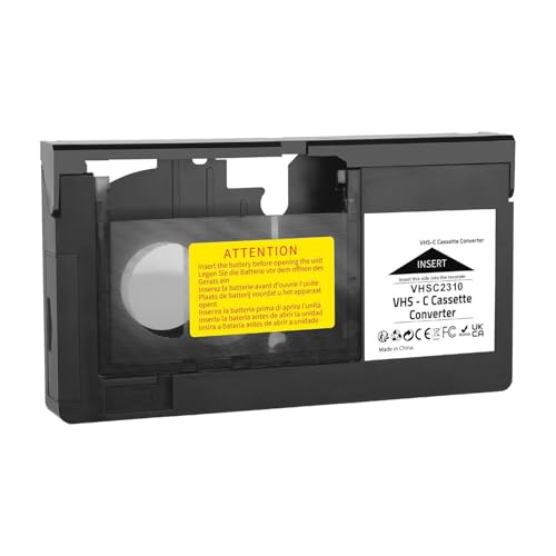 ALCXAZS Lettore VCR, Lettore di videocassette, Negozio di nastri VHS, Converti senza sforzo i vecchi ricordi in formati digitali, Conversione da VHS a digitale, Accessori elettronici