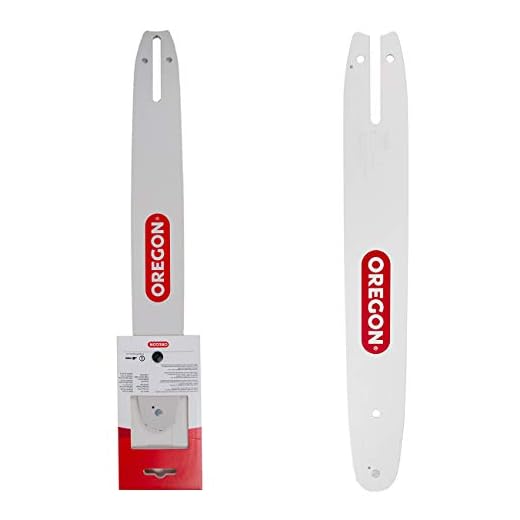 Oregon Barra di Guida per Motosega con Lama Reversibile da 14" (35 cm) Supporto Motore A095, Passo a Basso Profilo da 3/8", Calibro 1,3 mm, Compatibile con Motoseghe Husqvarna e altro