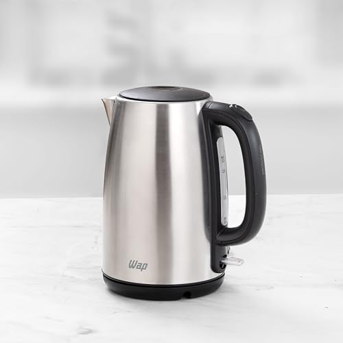 WAP Chaleira Elétrica com Base Giratória 1,7L Indicador de Nível da Água Desligamento Automático e F