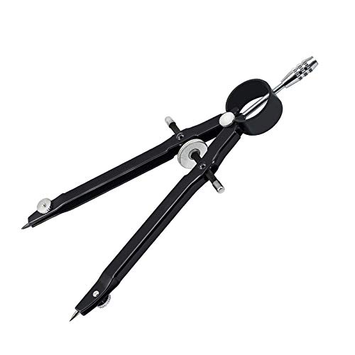 image for kiniza 2 Pieces Professional Compass for Geometry,Compass Circle Drawi