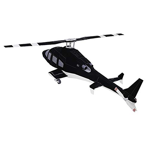 Helicoptero Aeronave Quebra Cabeça 3D Colagem Miniatura Papercraft HAS BRASIL