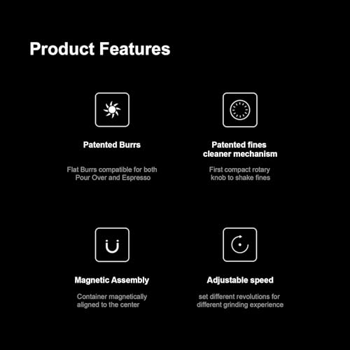 Burr Coffee Grinder for French Press