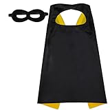 AODAI Superhero Capes for Kids Halloween Costumes and Dress up - Superhero Toys Capes 4-10 Year for boys birthday party Gifts