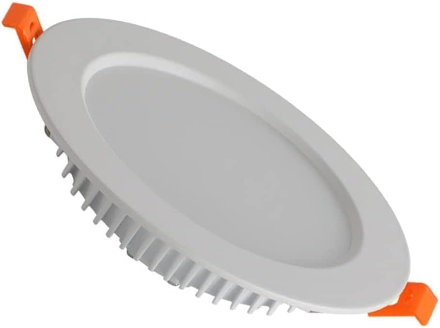 FDTMGW WAMBAS LED Recessed Downlight 20W Ceiling Spotlights 140-170mm Cutout Downlight Flat Spot Lights for Ceiling Downlights Recessed Bathroom Spotlights Recessed Lighting