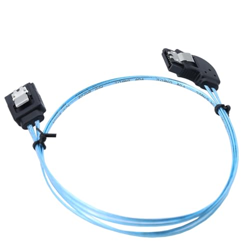 Cable SATA 7P Female Left-Angle a 180° SATA Female 0.3 m miniatura 3