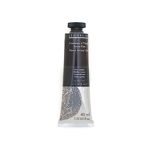 Sennelier Artists Color Oil Paint, 40ml, Madder Brown S4