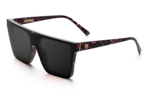 Heat Wave Visual Clarity Ladies Velvet Tortoise Sunglasses in Black