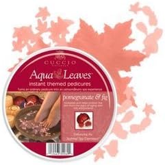 Cuccio Aqua Leaves Instant Themed Pedicures Pomegranate & Fig