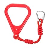 BELLIFFY Gymnastikringe aus Robustem Kunststoff mit Kurzem Seil Einfach Montierbar ohne Bohren...