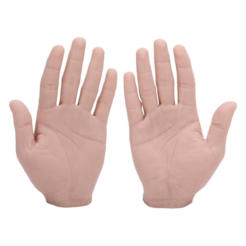 Main en silicone flexible et réutilisable pour présentation de bagues - 8
