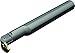 WIDIA A40TWMTER0622M WMT Integral I.D. Grooving Boring Bar, 6 Seat Size, 54mm Min Bore Dia, Steel, 40mm Shank Dia, RH Cut, 22mm Max Depth