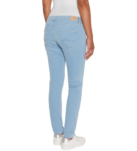 Pepe Jeans Para Mujer. PL204583PF2 Jeans Skinny Azul (25/30), Casual, AlgodóN, Denim, Sostenible - 2