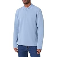 BOSS Petempestolong Polo, Light/Pastel Blue 451, M Hombres