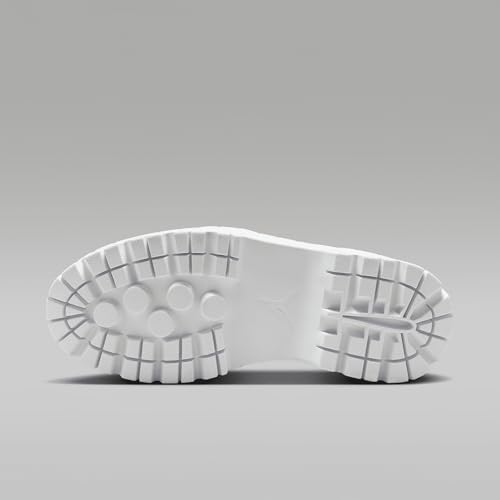 Air Jordan 1 Brooklyn Low Women's Shoes (HF3184-100, White/Metallic Silver)2