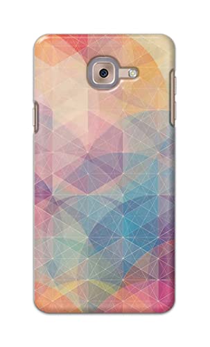 Image of PRINTFIDAA Printed Hard Back Cover Case for Samsung Galaxy J7 Max Back Cover (Crumpled Paper Design) -1803