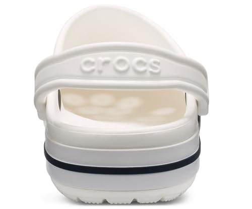 Crocs Unisex Adult Bayaband Clog White/Navy - Image 3