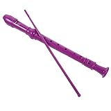 Instruments de musique pour débutants : présente une couleur élégante et adorable avec une apparence exquise, faisant de la flûte à bec un accessoire à la mode, instrument de musique pour adultes