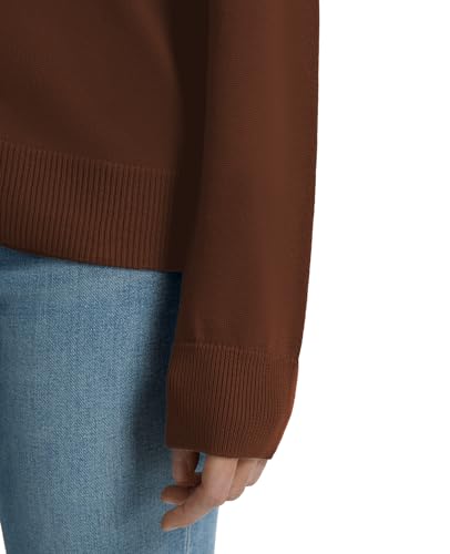 Image of QUALFORT Women's 100% Cotton Lightweight Cardigans Long Sleeve Knitted Button Down Sweater