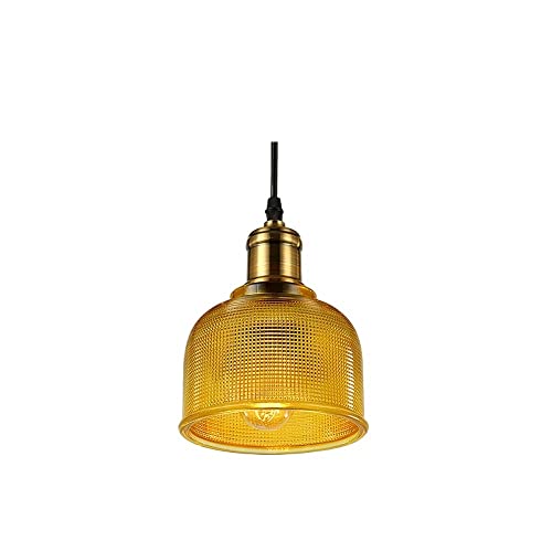 Lustre réglable en verre transparent idéal pour l'éclairage du foyer