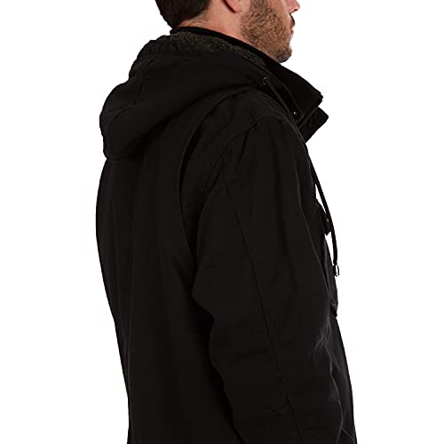 Image of Smith's Workwear Mens Sherpa-lined Duck Work JacketWork Jacket