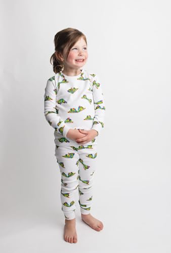 L'ovedbaby Unisex Kids' Organic L/Sleeve PJ Set2