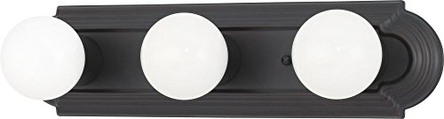 Image of Nuvo Lighting 60 /1284 Transitional Three Light Vanity in Bronze /Dark finish