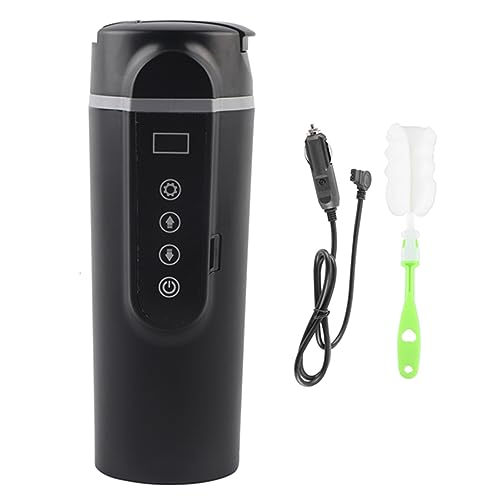 Taza Calentadora para Auto con Pantalla LCD 500 ml 12-24V