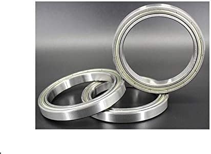 Pratique S6810ZZ S6810Z Section Mince Roulement ABEC-1 S6810 Z ZZ S 6810 440C Roulements À Billes en Acier Inoxydable 50 * 65 * 7mm