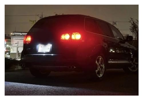 Luces matrícula bombillas LED Cayenne 2004 2005 2006 par iluminación matrícula trasera 5
