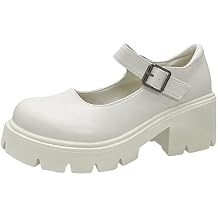 Womens Oxfords Shoes Mary Jane Shoes Gothic School Uniform Pumps Party Dress Shoes for Girl and Women