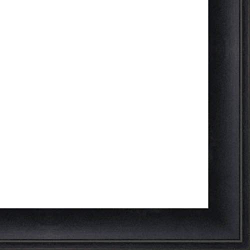 CountryArtHouse Picture Frame Moulding (Wood) 100ft bundle - Contemporary Black Finish - 1
